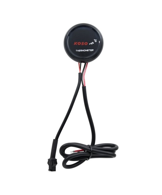 Termómetro digital 12V LED Rojo KOSO