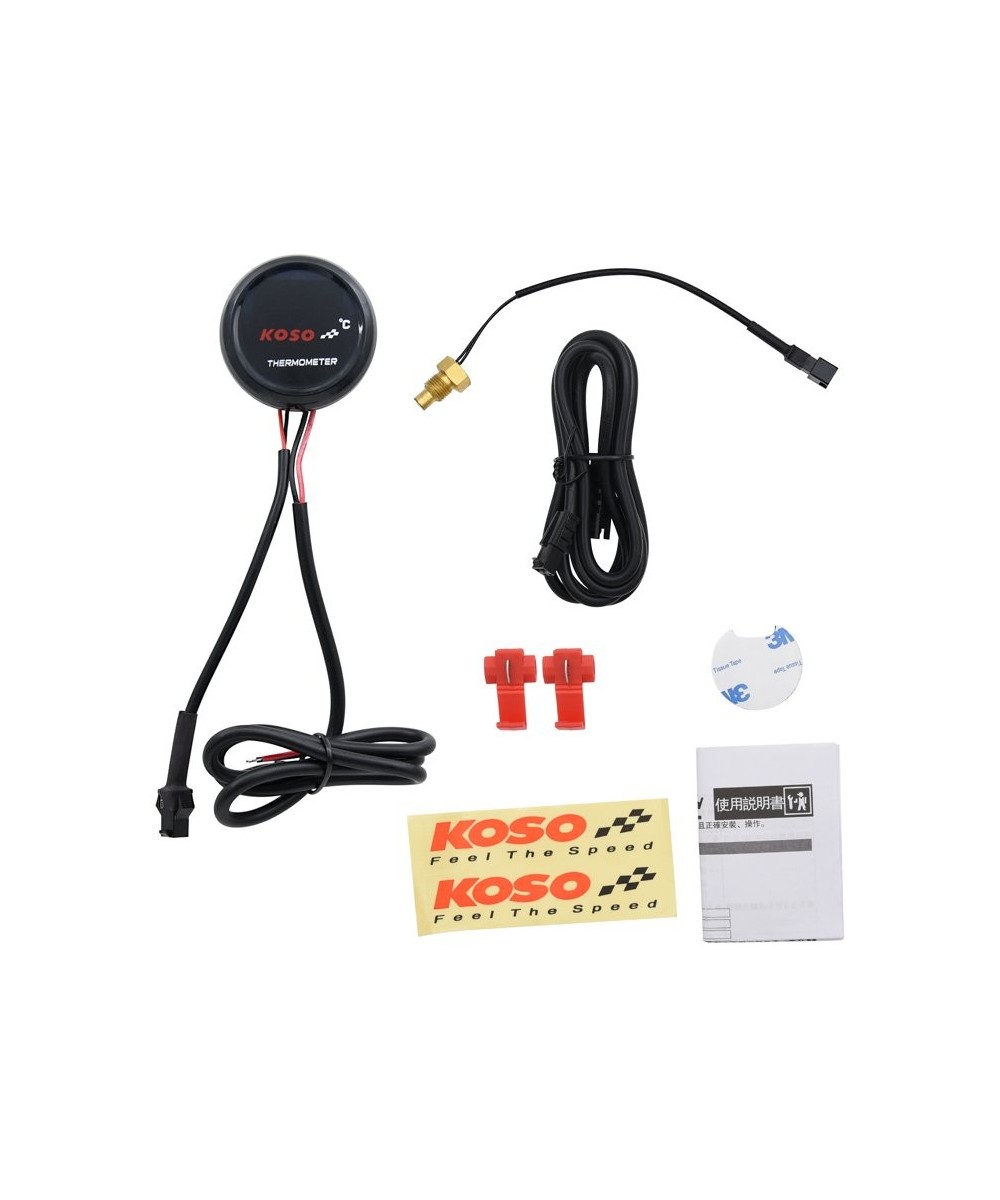 Termómetro digital 12V LED Rojo KOSO