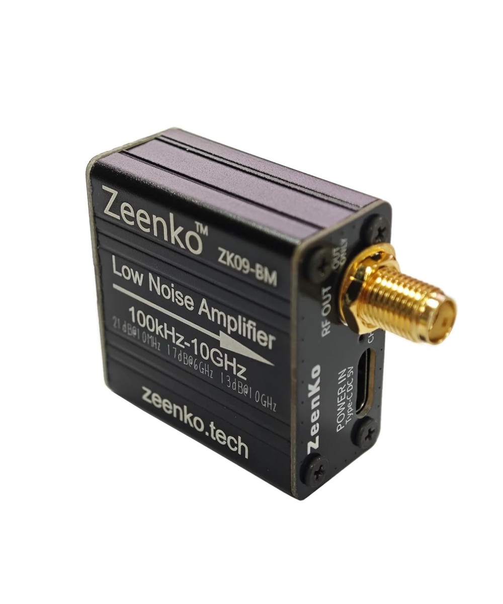 Preamplificador de RF de banda ancha ZK09-BM de 100 kHz a 10 GHz Zeenko