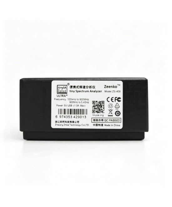 Analizador de espectro portátil ZS-406 TinySA ULTRA PLUS de 100 kHz a 5,4 GHz Zeenko