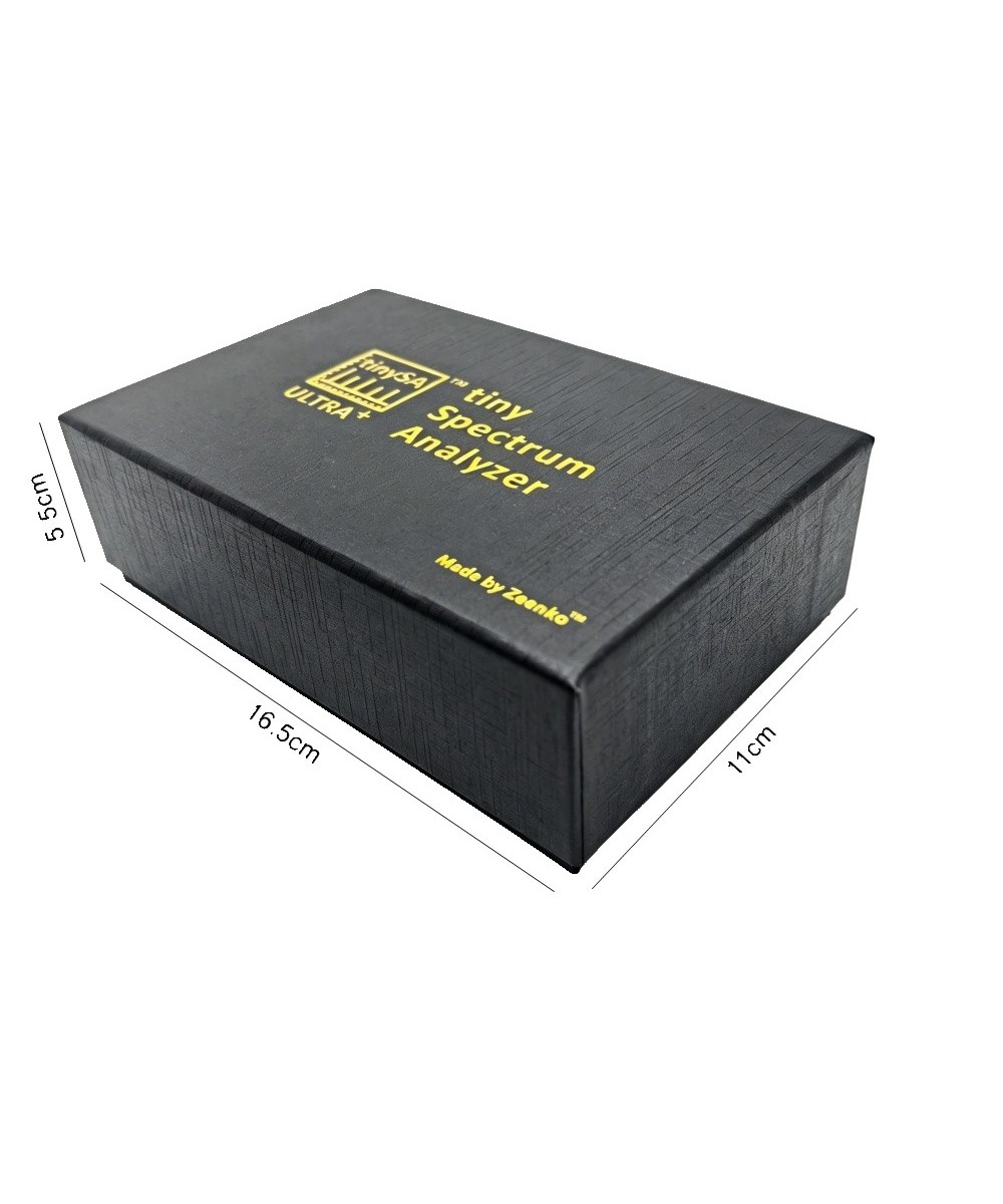 Analizador de espectro portátil ZS-406 TinySA ULTRA PLUS de 100 kHz a 5,4 GHz Zeenko