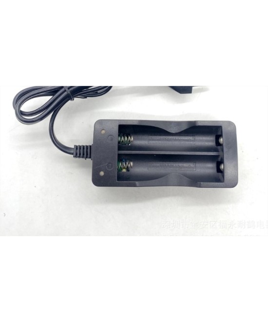 Cargador doble de baterías de litio 18650 4.2V 1000mAh MS-202A