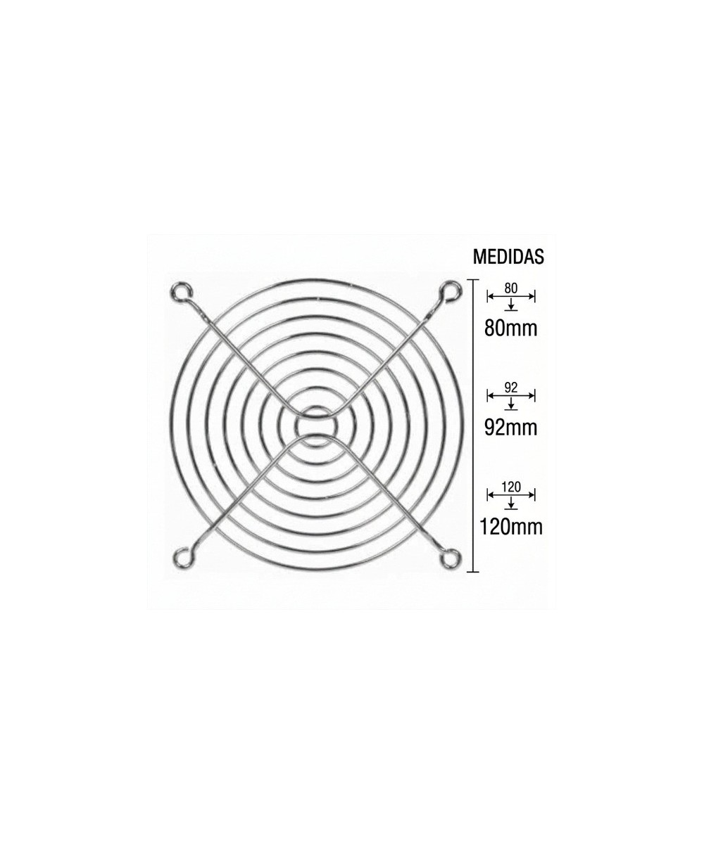 Rejillas Metalicas 80/92/120MM