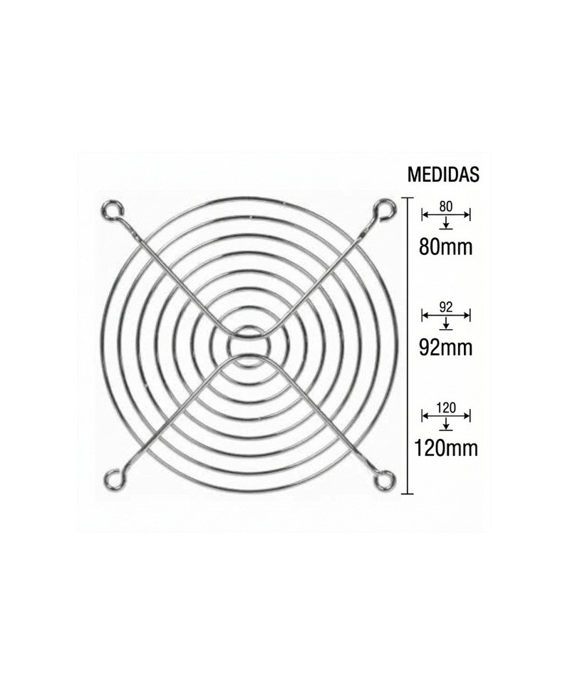 Rejillas Metalicas 80/92/120MM
