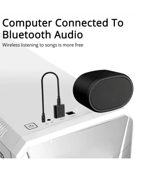 Receptor y transmisor de audio Bluetooth 5.0 2 en 1 AUX RCA USB 3.5MM