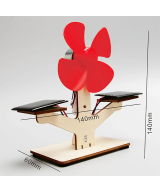 Ventilador solar DIY E-55A