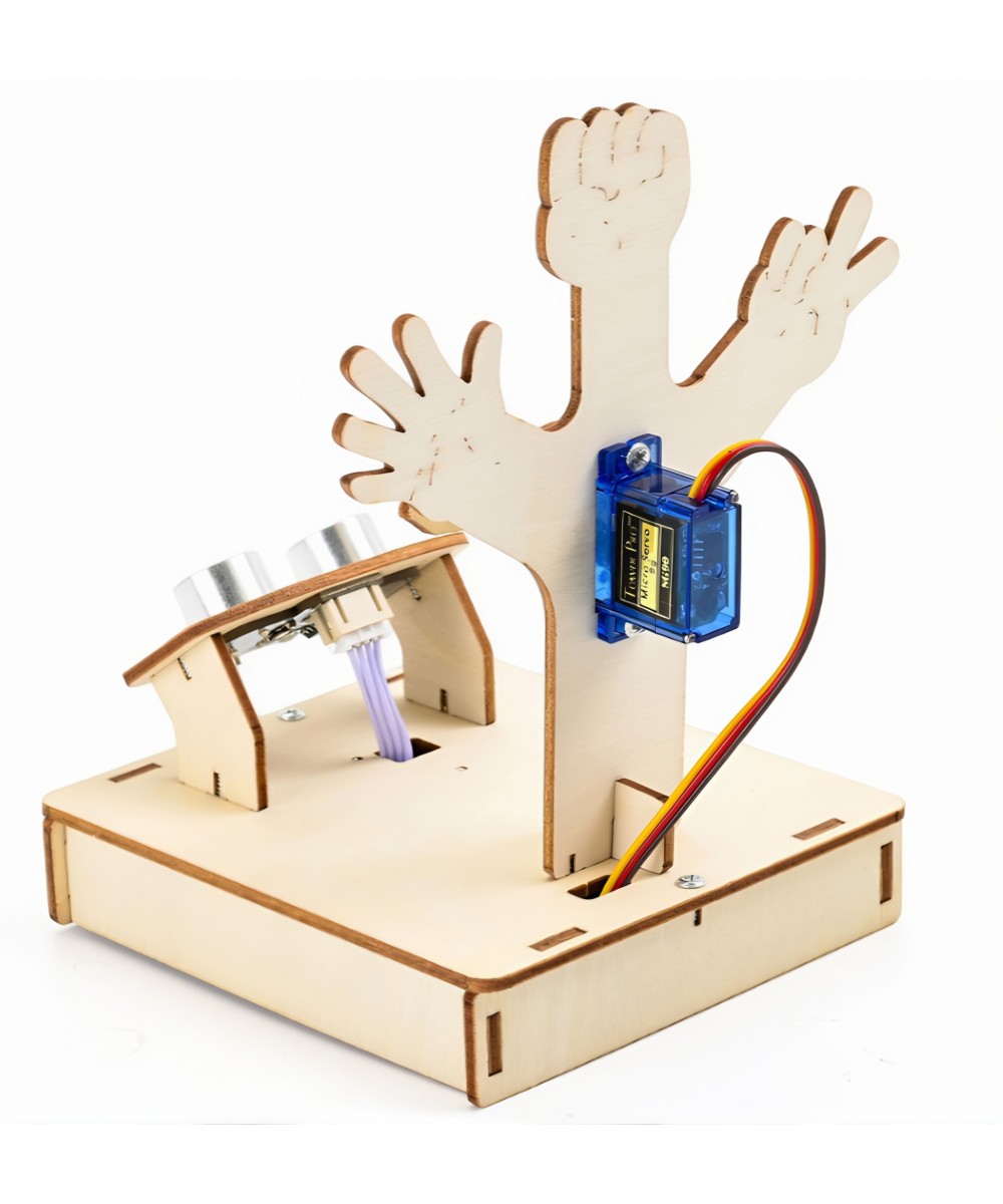 Juego piedra,papel y tijeras ultrasonico DIY A-94