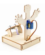 Juego piedra,papel y tijeras ultrasonico DIY A-94