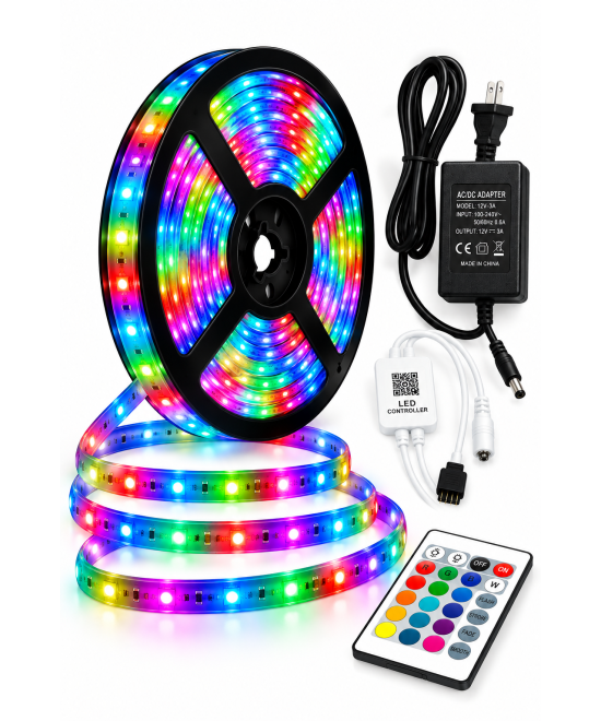 Tira de Luces LED multicolor Bluetooth 5M
