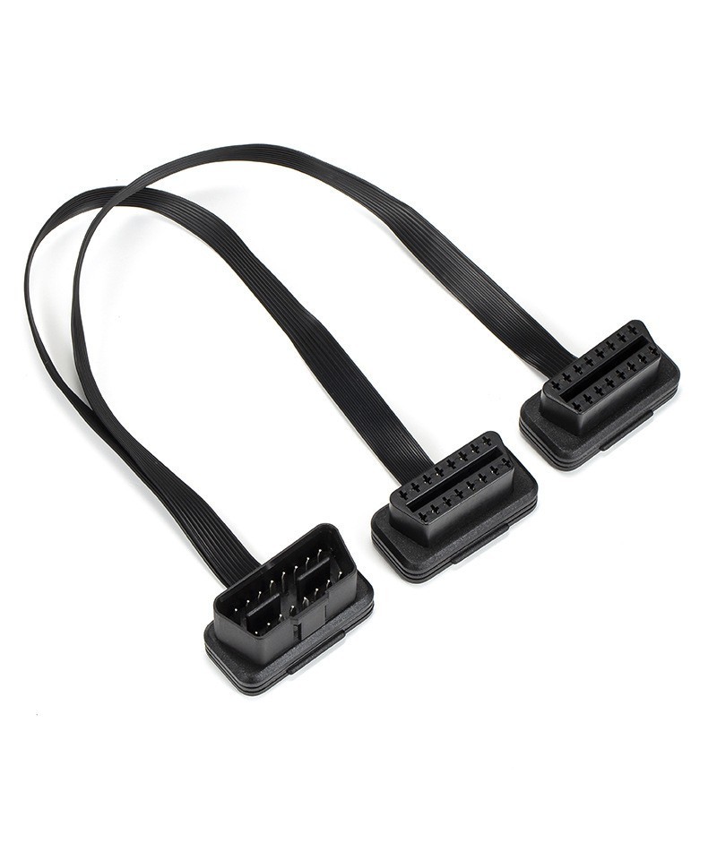 Extension OBD2 1 metro 16 pines 1 macho a 2 hembra