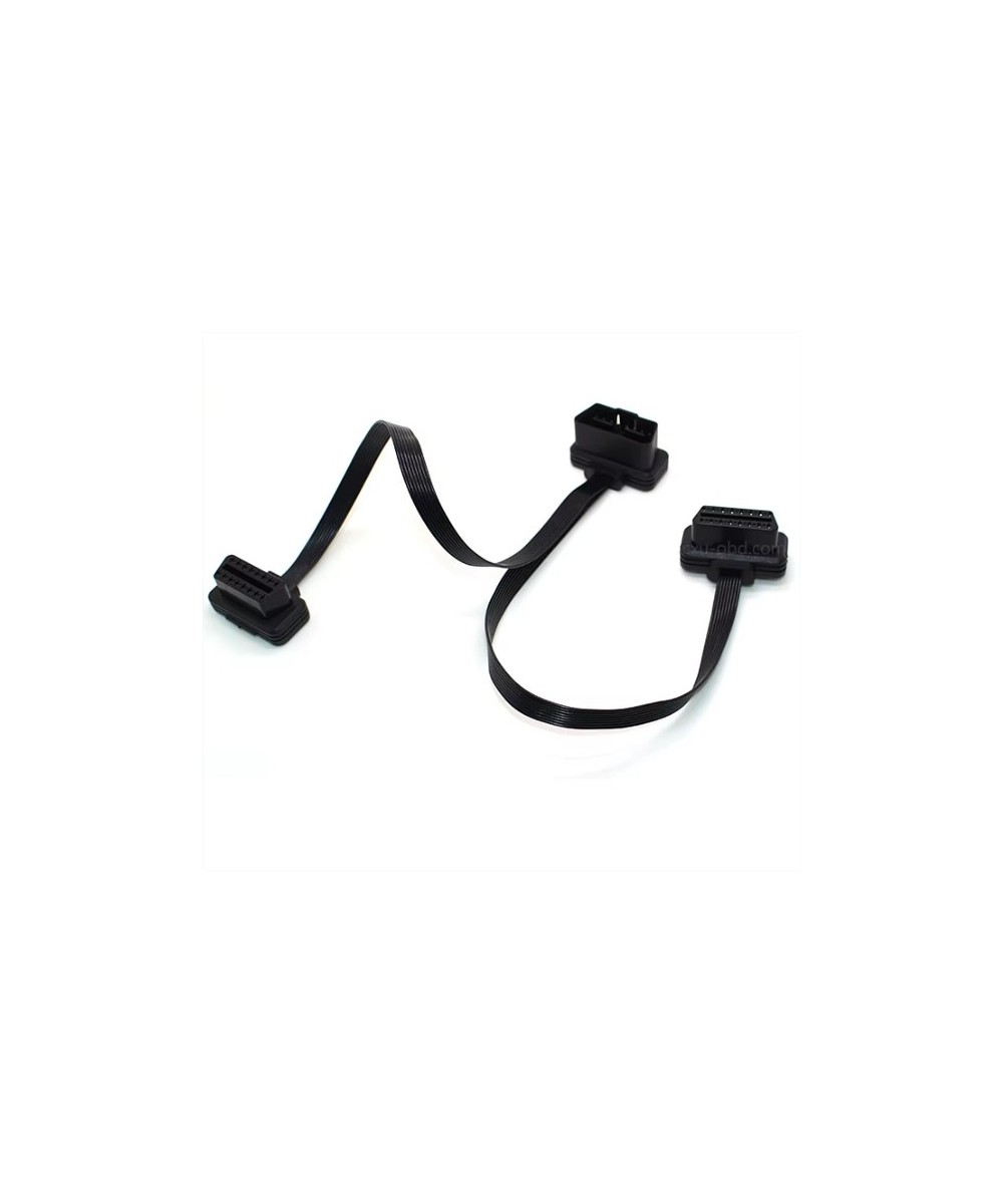 Extension OBD2 1 metro 16 pines 1 macho a 2 hembra