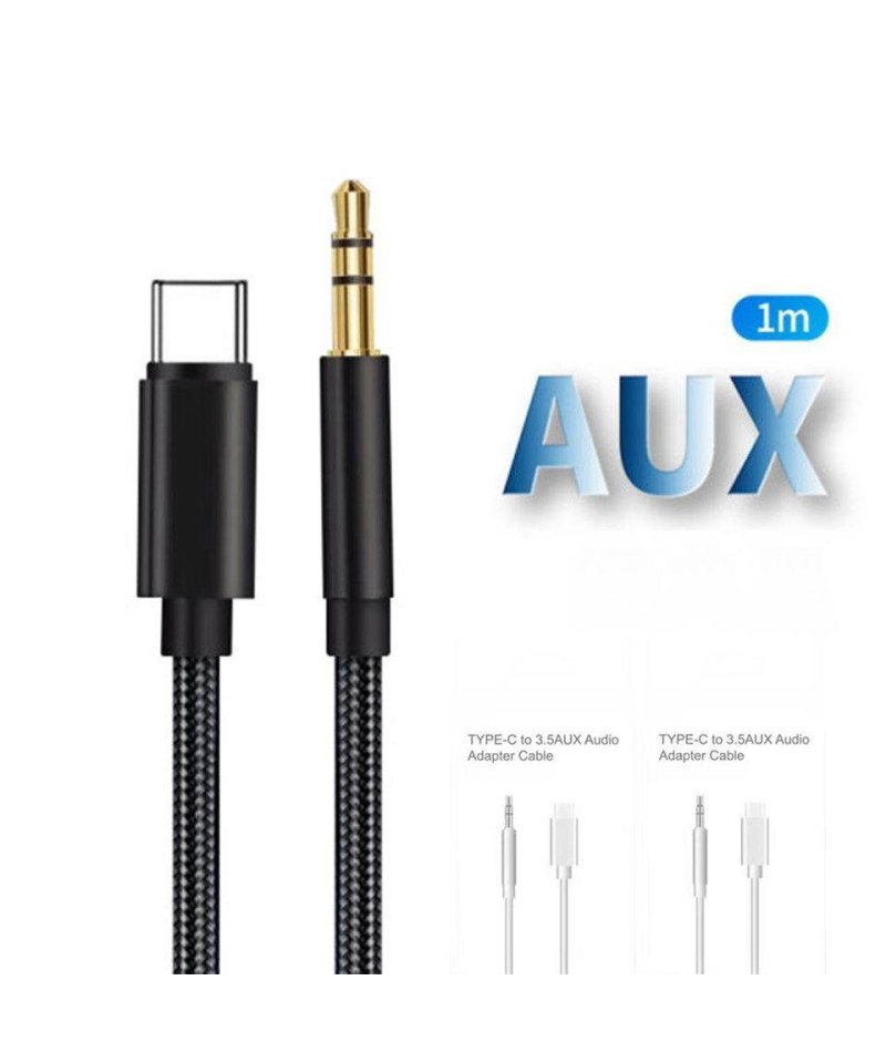 Cable de audio  USB-C a  3.5mm 1m