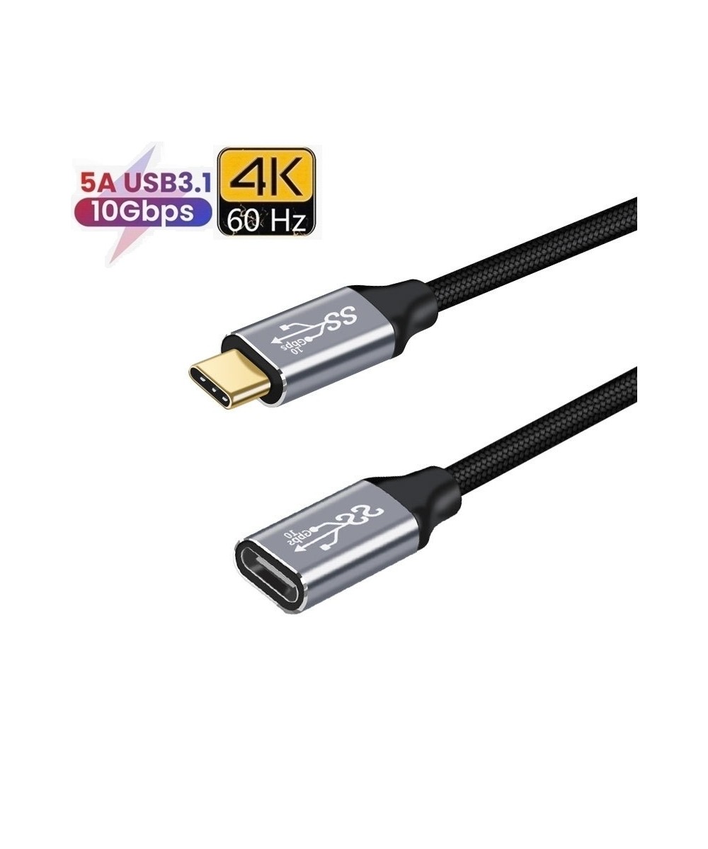 Extesion USB-C a USB-C 3.1 4K 3M