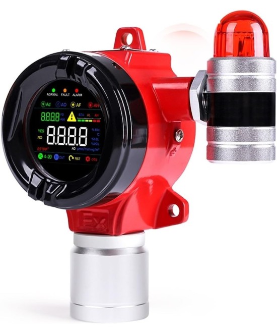 Detector de gases tóxicos de sulfuro de hidrógeno y amoníaco RS485 4-20mA SDDORE