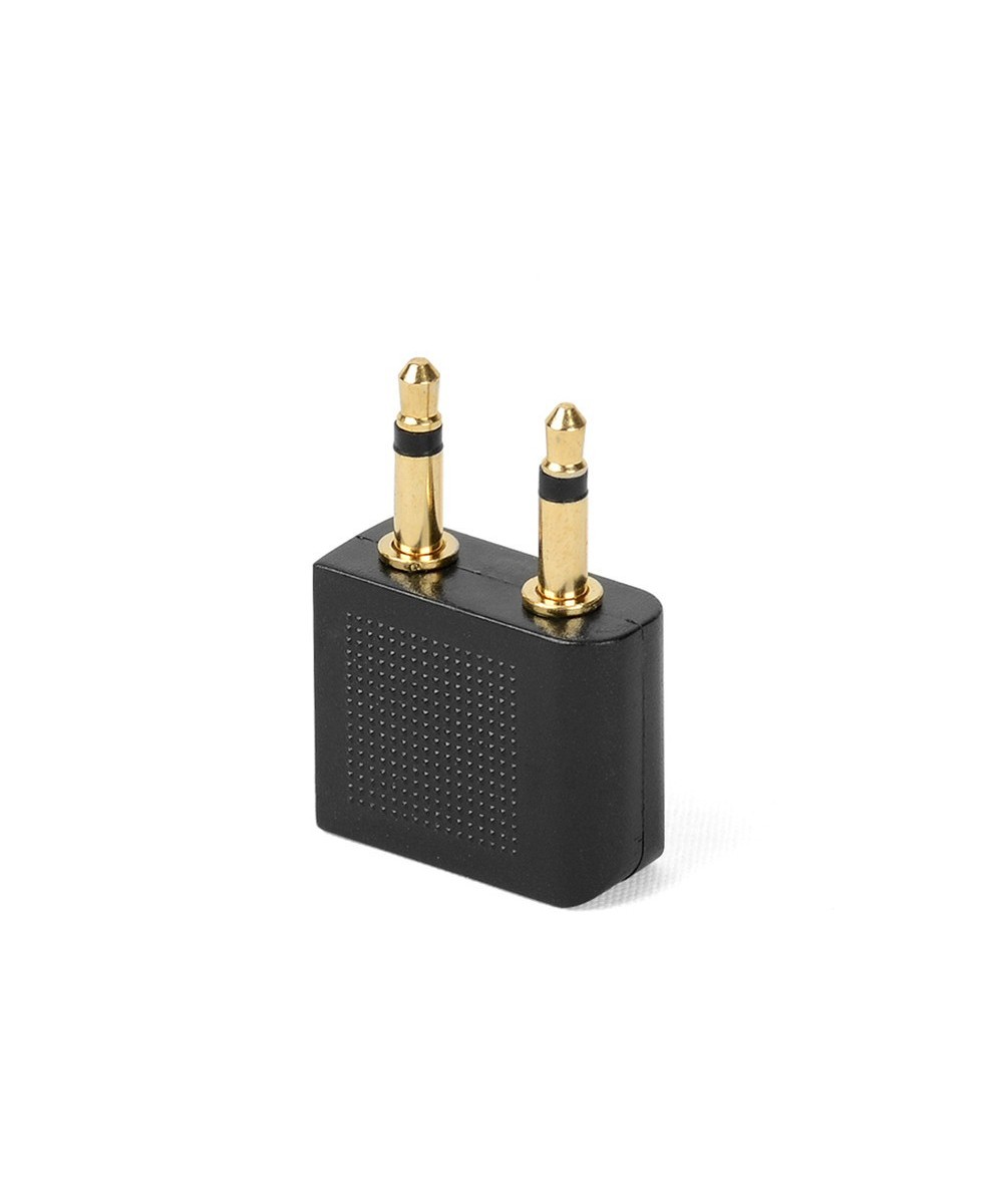 Adaptador de Audio 3.5mm 2 machos mono a 1 hembra