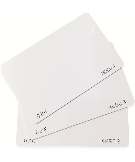 Tarjeta de proximidad 26 BITS CR80 H10301