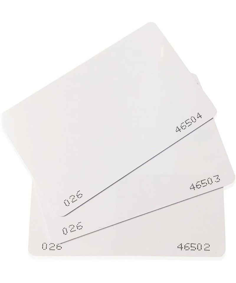 Tarjeta de proximidad 26 BITS CR80 H10301