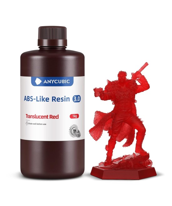 Resina UV ANYCUBIC 1000g para impresoras 3D ABS 3.0