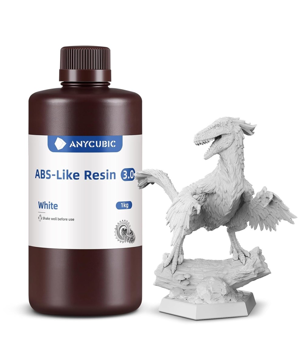 Resina UV ANYCUBIC 1000g para impresoras 3D ABS 3.0