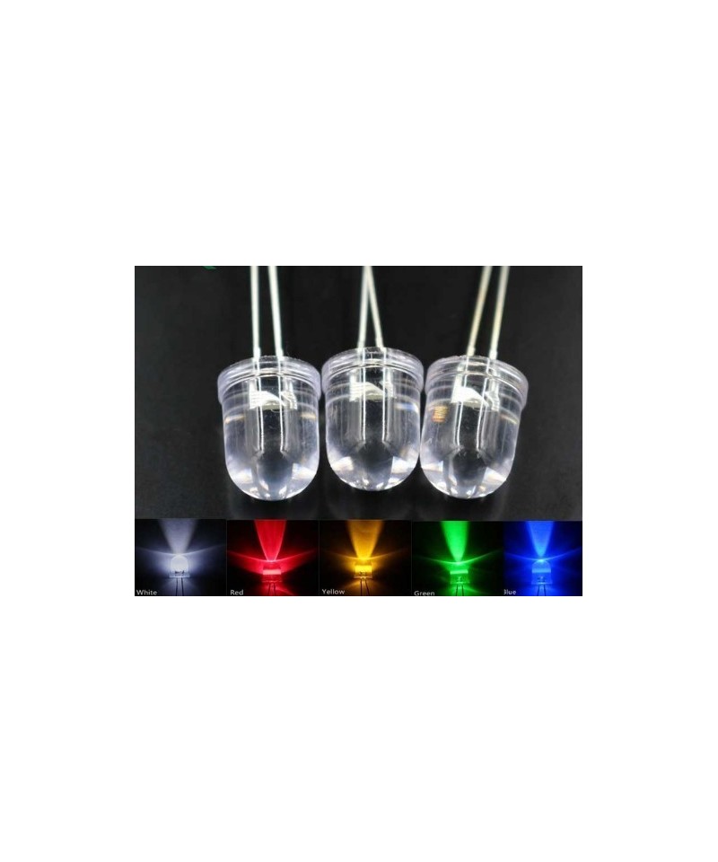 LED 10mm RGB (5 unidades)