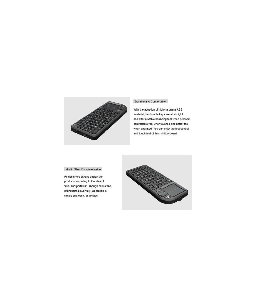 Teclado Wifi Recargable