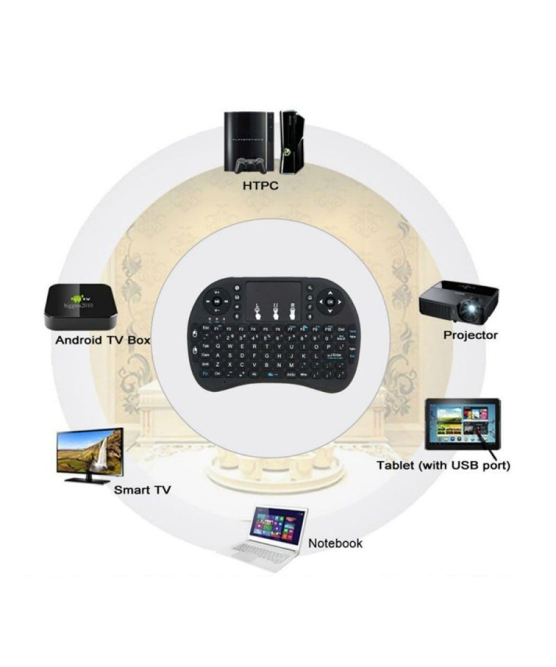 Teclado wifi para Smart Tv /Tv box /Raspberry
