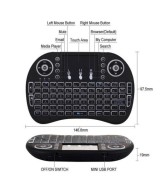 Teclado wifi para Smart Tv /Tv box /Raspberry