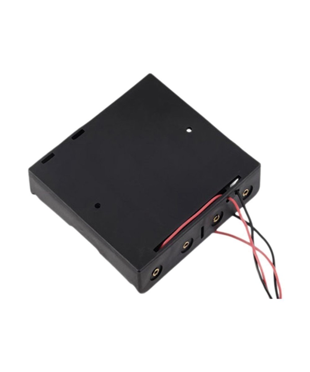 Contenedor de 4 Baterias 18650