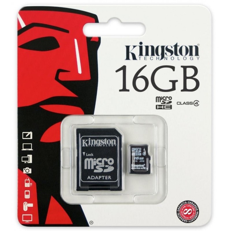 Memoria micro SD de 16Gb clase 10 Memoria micro SD de 16Gb clase 10