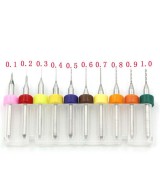 Kit mini brocas CNC para PCB de 0.3mm a 1.2mm