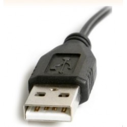 Cable USB macho macho 6 pies