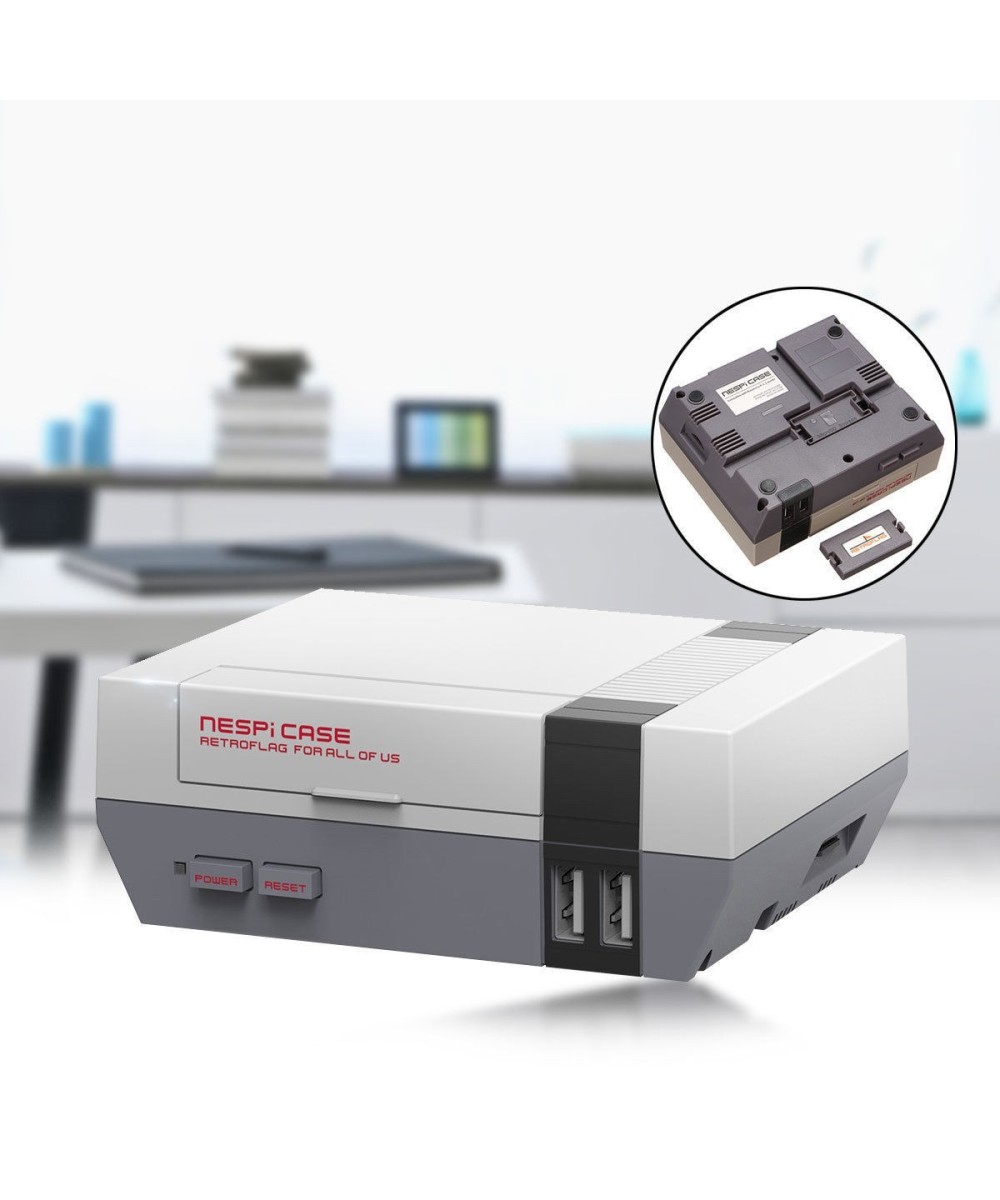 Case y Controles retrogame para Raspberry PI