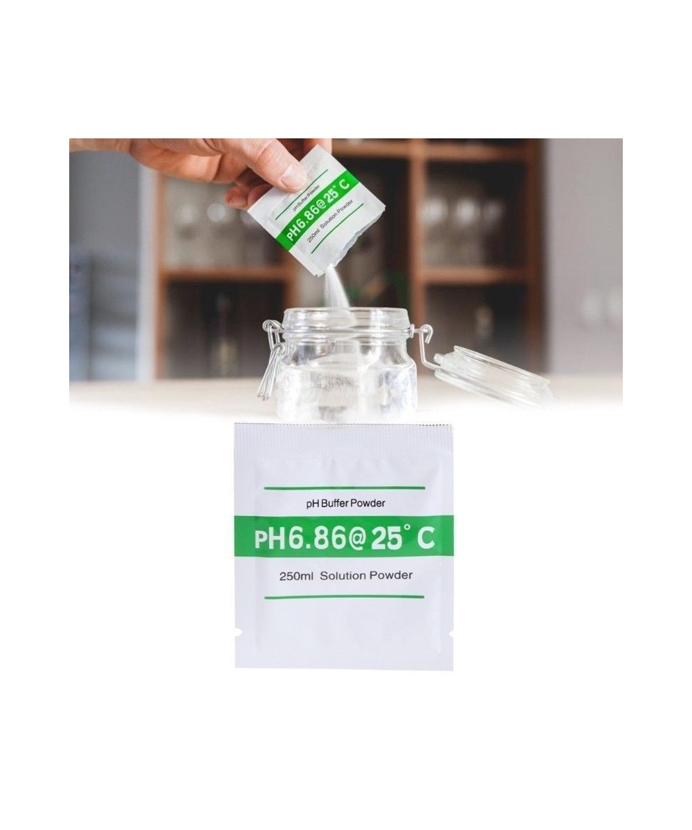 Polvo medidor PH 4.0, 6.86, 9.18  (3 bolsitas)
