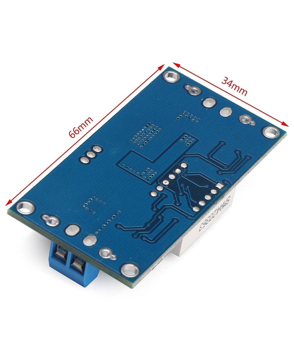 Convertidor descendente DC-DC LM2596 con pantalla