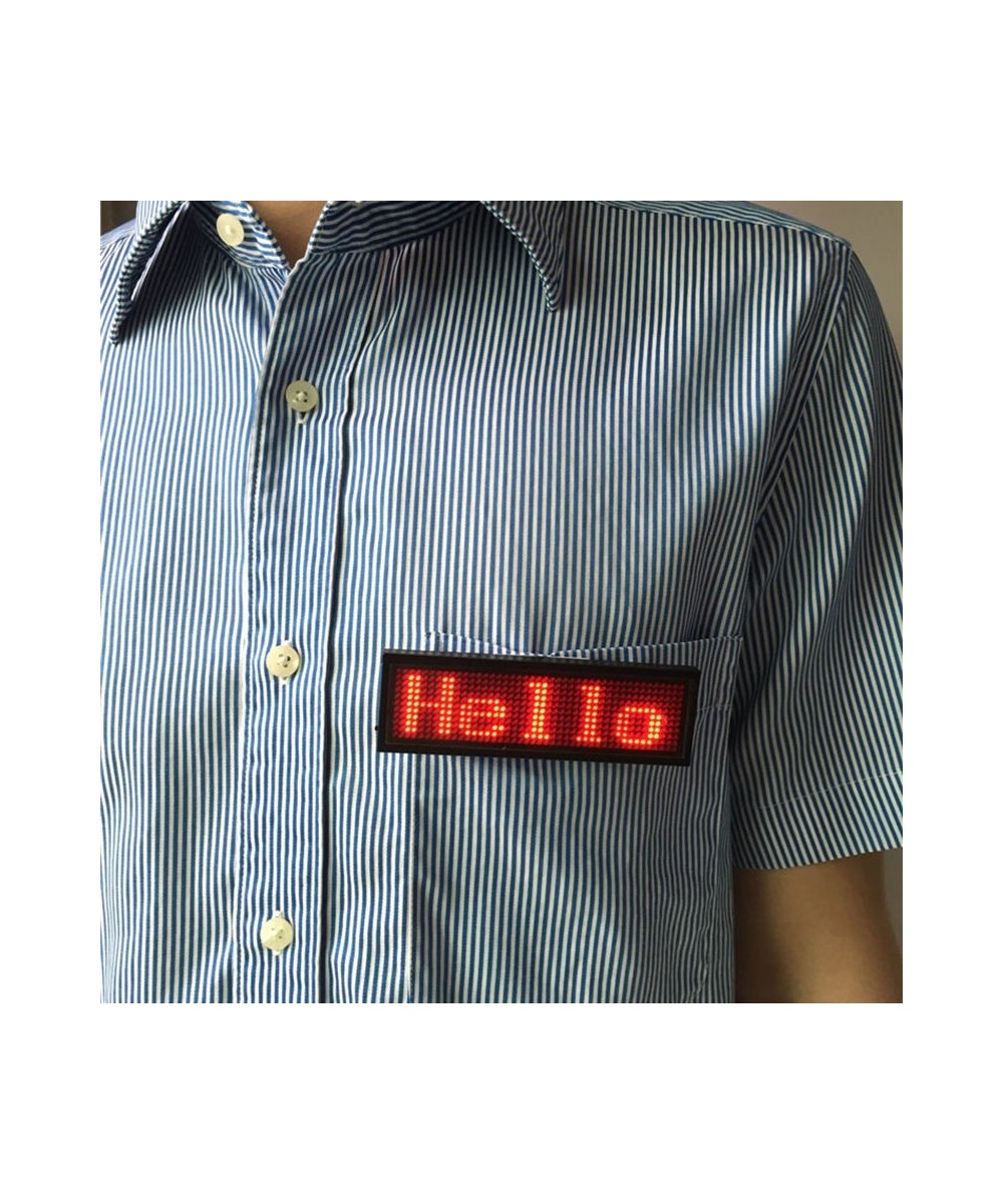 Pantalla LED para nombres