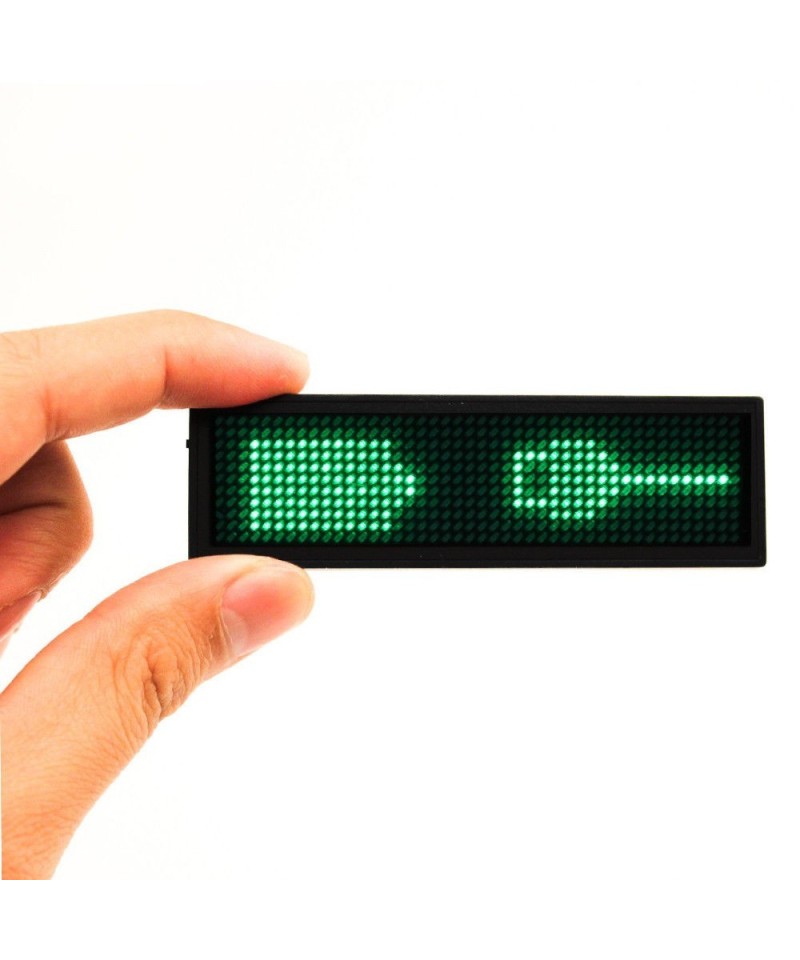 Pantalla LED para nombres