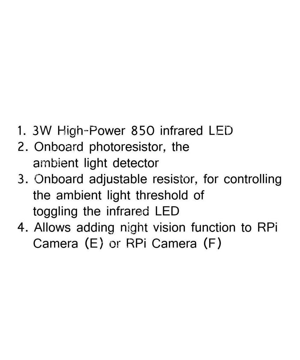 Camara de video para Raspberry PI 5MP IR