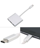 USB-c a USB-HDMI-USB-c