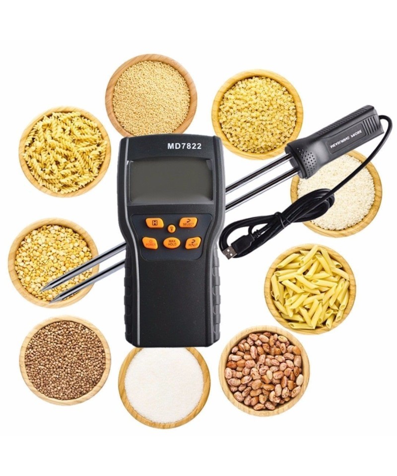 Medidor de humedad en granos