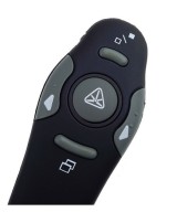 Control y puntero para diapositiva