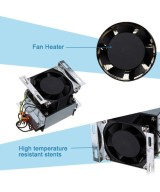 Resistencia 300W 220V con ventiladora para incubadora