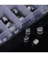 Capacitores electroliticos aluminio SMD (5 unidades)