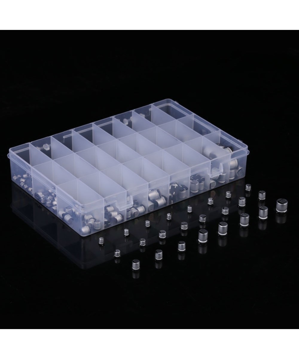 Capacitores electroliticos aluminio SMD (5 unidades)