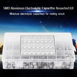 Capacitores electroliticos aluminio SMD (5 unidades)