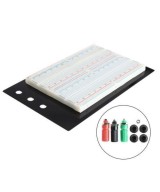 Protoboard para laboratorio 120x210mm 1660 puntos
