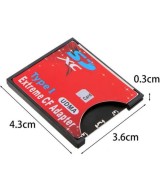 Adaptador de memoria compact flash