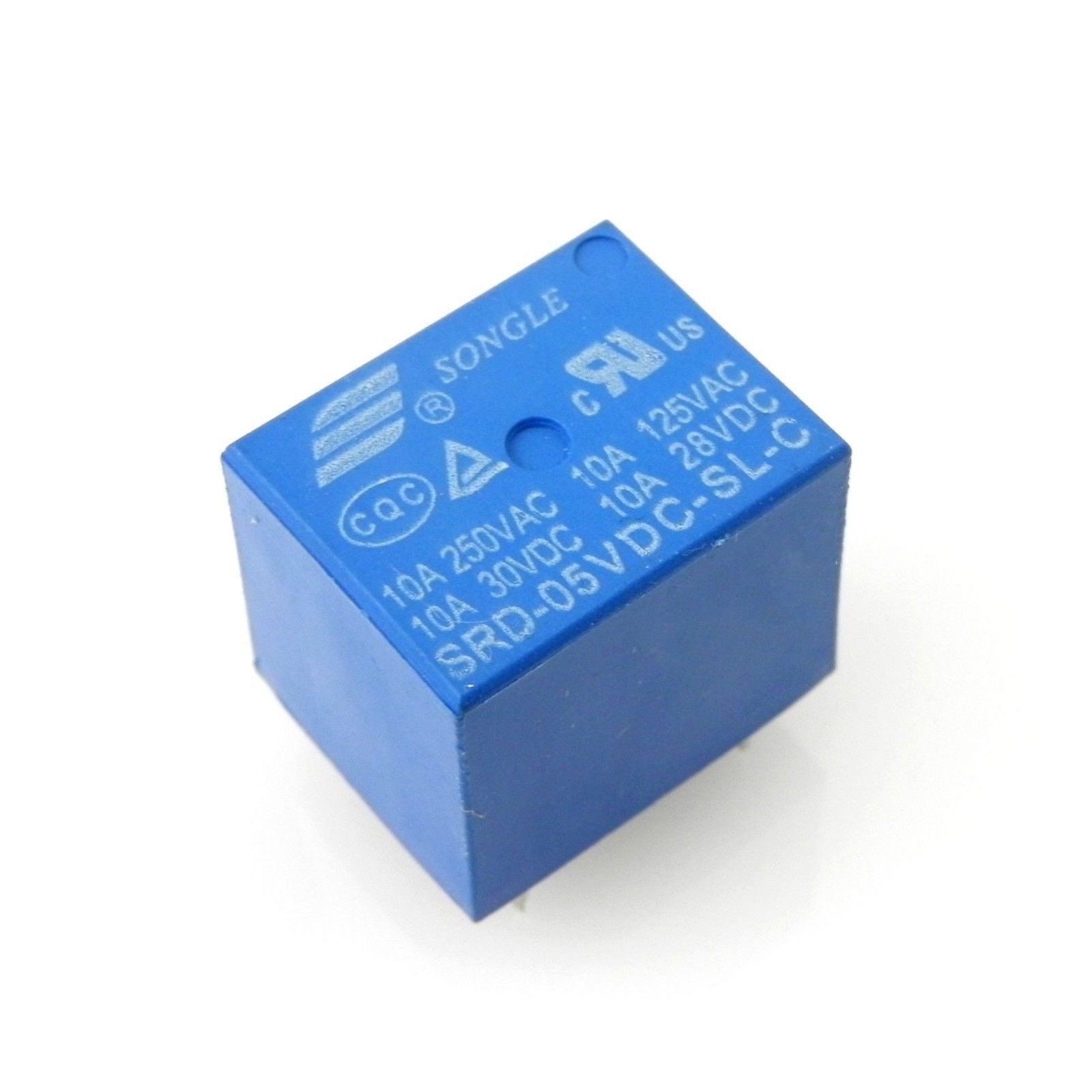 Mini rele 5V 10A para PCB - C&D Technologia