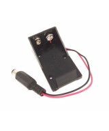 Contenedor de bateria de 9V con plug