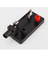 Cuchilla cortacorriente para experimento escolar