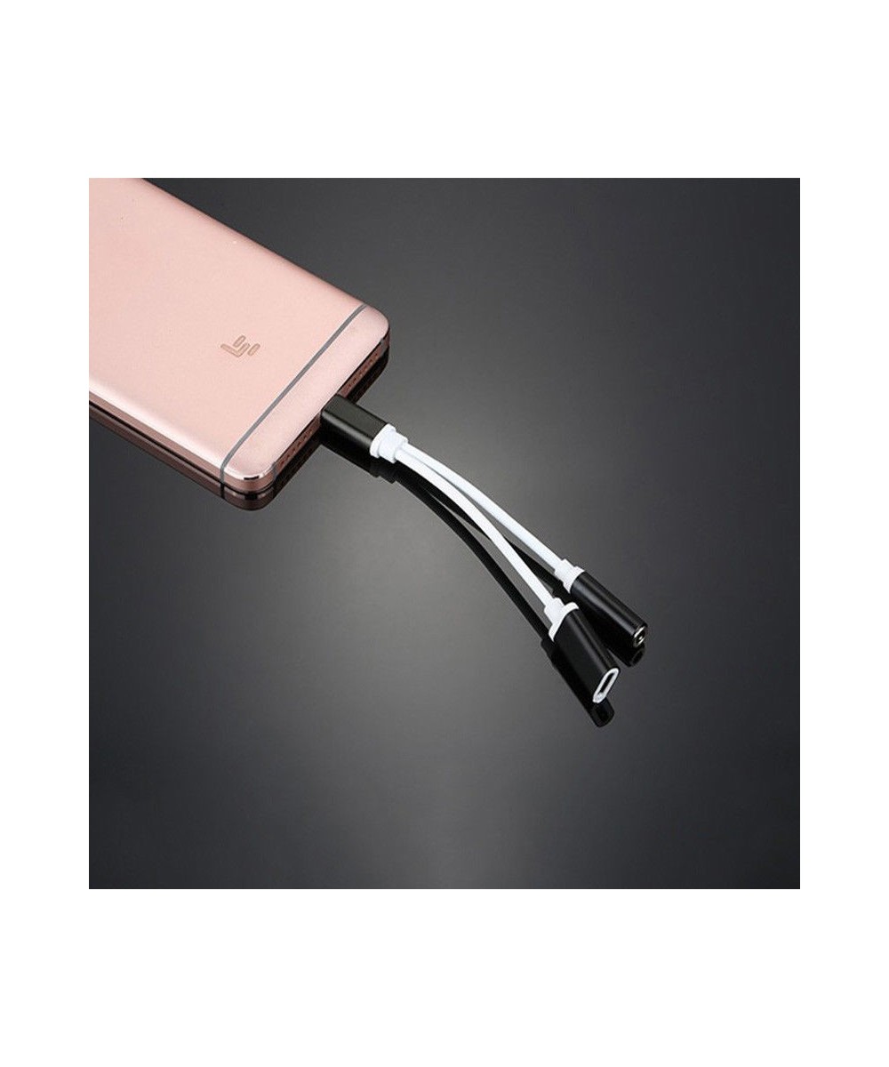 USB-c a audio 3.5mm y cargador